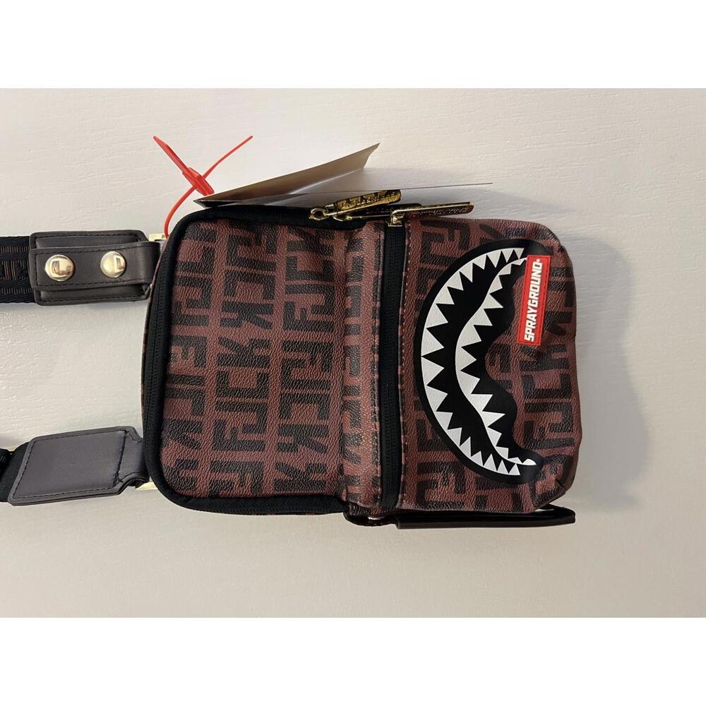 Sprayground Shark Mouth Crossbody Bag BRAND NEW